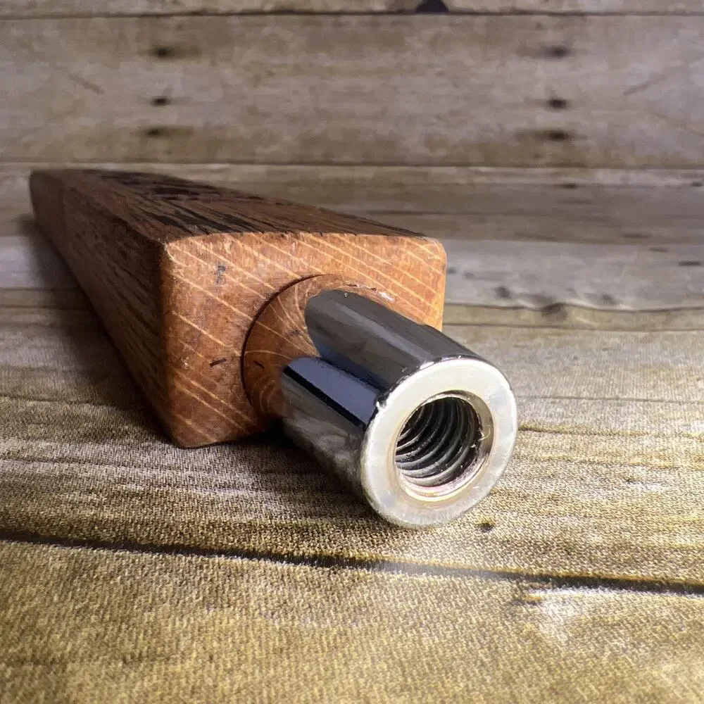 Tombstone Beer Tap Handle • Threaded Wood • 12.5